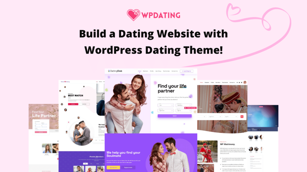 Choose the best WordPress dating theme