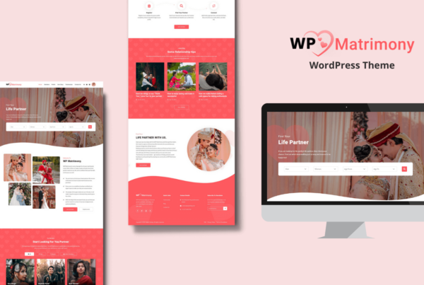 WP Matrimony WordPress Theme